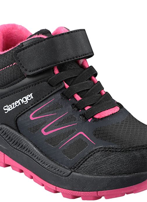 Slazenger KENTON I Unisex Çocuk Bot Siyah / Fuşya - Görsel 5