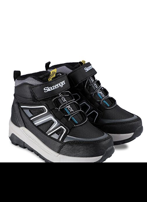 Slazenger KEPHAS IN Erkek Çocuk Bot Siyah / Beyaz - Görsel 3