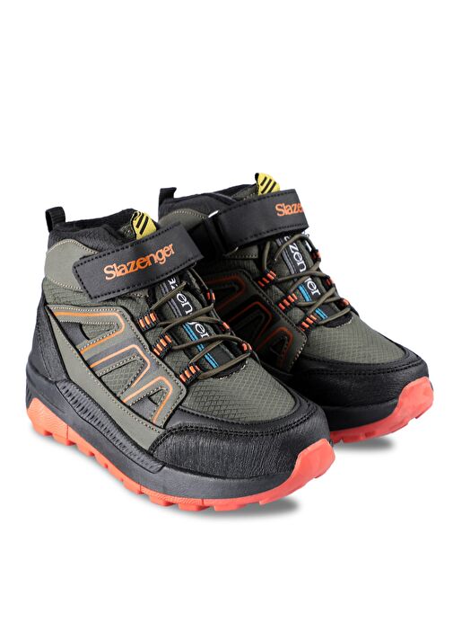 Slazenger KEPHAS IN Erkek Çocuk Bot Haki / Siyah - Görsel 3