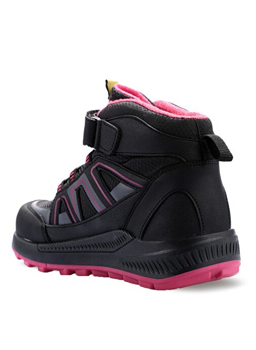 Slazenger KEPHAS IN Unisex Çocuk Bot Siyah / Fuşya - Görsel 4