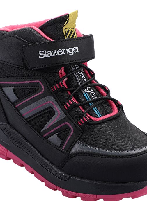 Slazenger KEPHAS IN Unisex Çocuk Bot Siyah / Fuşya - Görsel 5