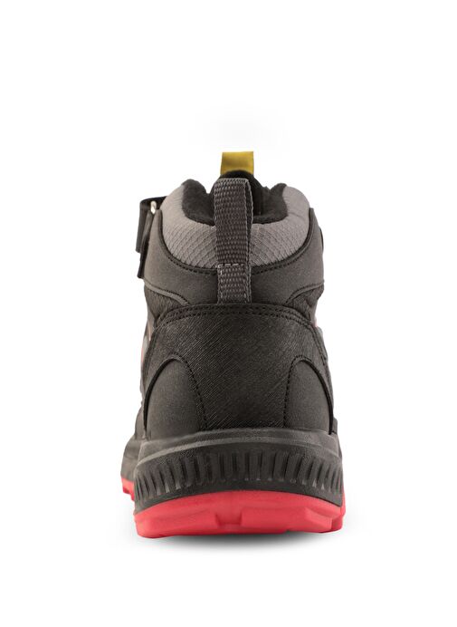 Slazenger KEPHAS IN Unisex Çocuk Bot Siyah / Kırmızı - Görsel 7