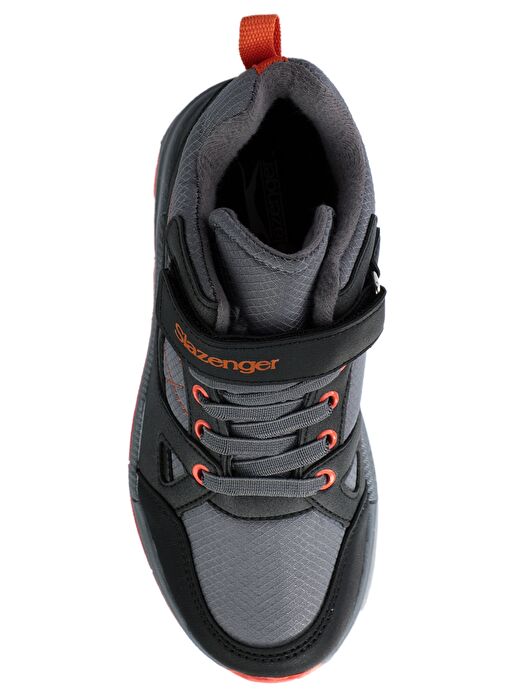 Slazenger KESHA Unisex Çocuk Bot Füme / Turuncu - Görsel 6