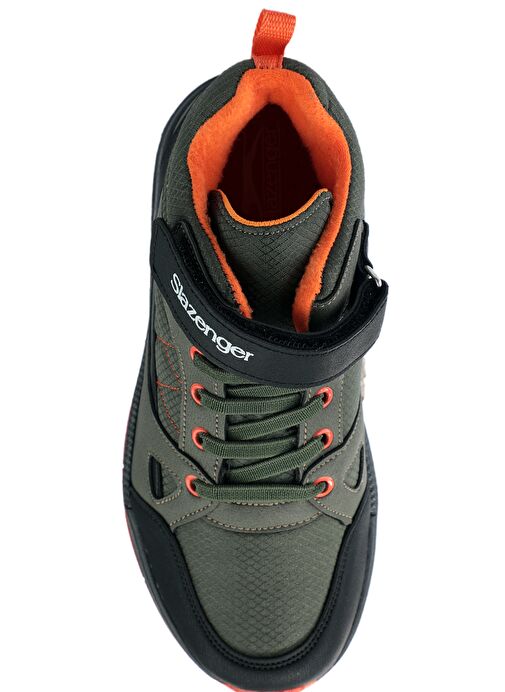 Slazenger KESHA Unisex Çocuk Bot Haki / Siyah - Görsel 6