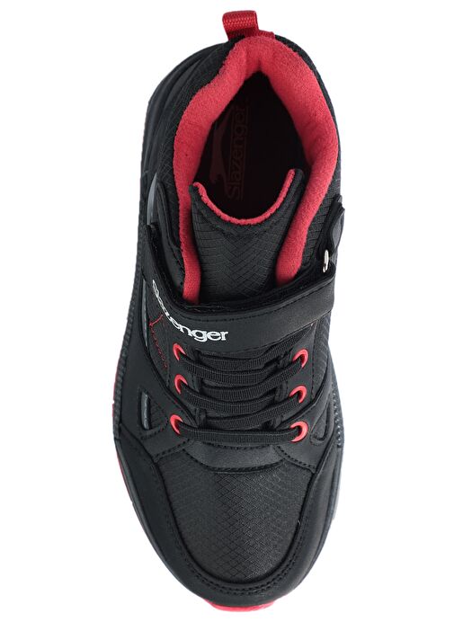 Slazenger KESHA Unisex Çocuk Bot Siyah / Kırmızı - Görsel 6