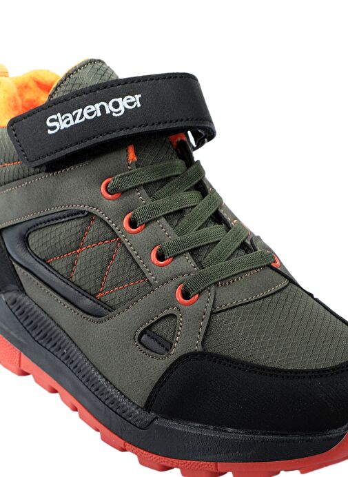 Slazenger KESHA Unisex Çocuk Bot Haki / Siyah - Görsel 5