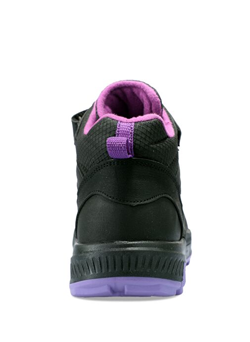 Slazenger KESHA Unisex Çocuk Bot Siyah / Mor - Görsel 7