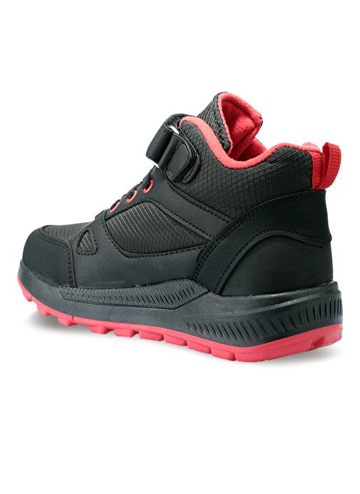 Slazenger KESHA Unisex Çocuk Bot Siyah / Kırmızı - Görsel 4