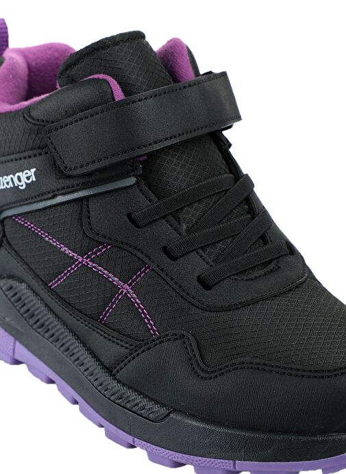Slazenger KETI I Kız Çocuk Bot Siyah / Mor - Görsel 5