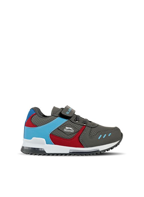 Slazenger EDMOND IN Erkek Çocuk Sneaker Ayakkabı Koyu Gri - Görsel 2