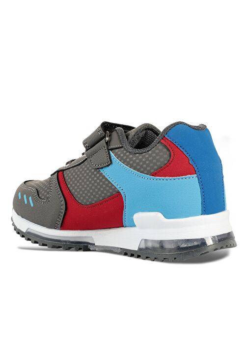 Slazenger EDMOND IN Erkek Çocuk Sneaker Ayakkabı Koyu Gri - Görsel 4