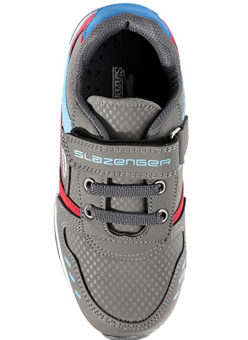 Slazenger EDMOND IN Erkek Çocuk Sneaker Ayakkabı Koyu Gri - Görsel 6