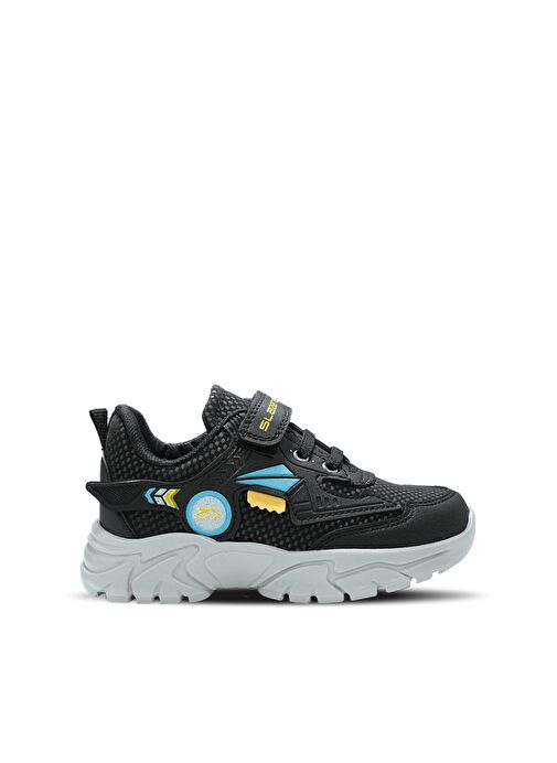 Slazenger EAR I Erkek Çocuk Sneaker Ayakkabı Siyah - Görsel 2