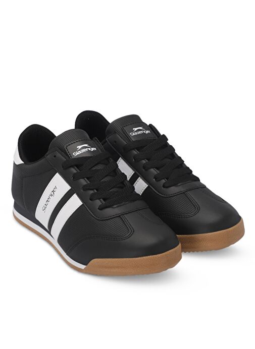 Slazenger OLEG I Kadın Sneaker Ayakkabı Siyah / Beyaz - Görsel 3