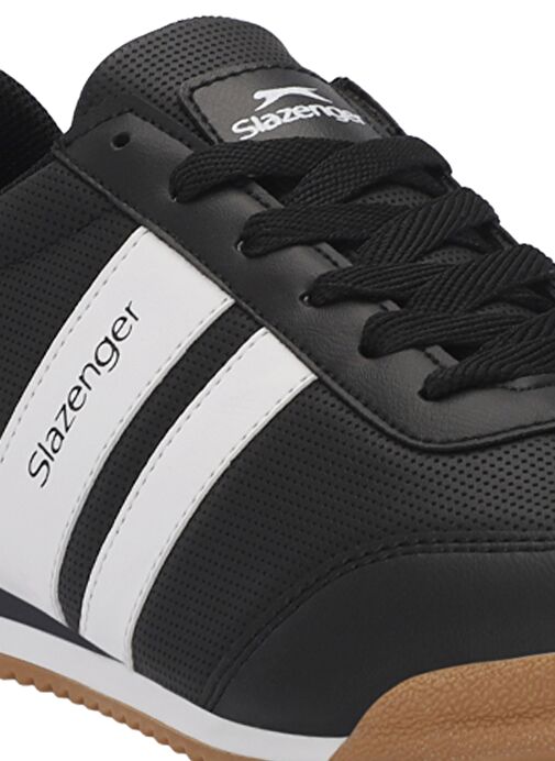Slazenger OLEG I Kadın Sneaker Ayakkabı Siyah / Beyaz - Görsel 5