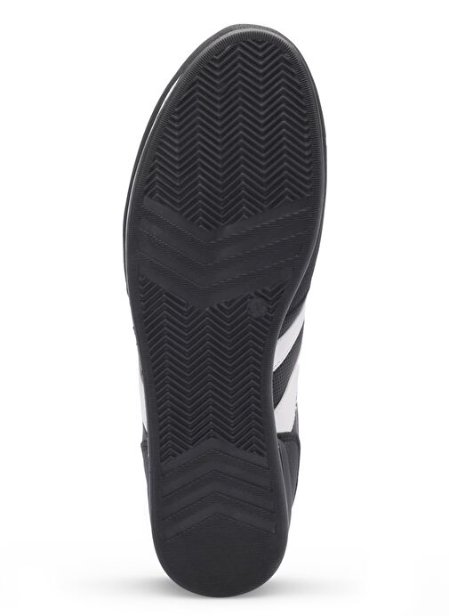 Slazenger OMEGA IN Erkek Sneaker Ayakkabı Siyah / Beyaz - Görsel 8