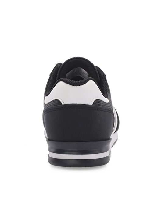 Slazenger OMEGA IN Erkek Sneaker Ayakkabı Siyah / Beyaz - Görsel 7