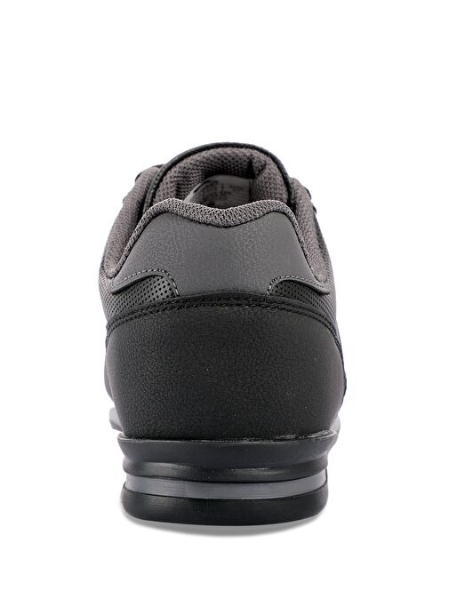 Slazenger OMEGA IN Büyük Beden Erkek Sneaker Ayakkabı Siyah / Siyah - Görsel 7