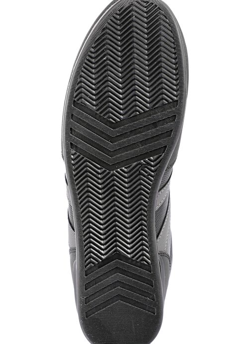 Slazenger OMEGA IN Büyük Beden Erkek Sneaker Ayakkabı Siyah / Siyah - Görsel 8