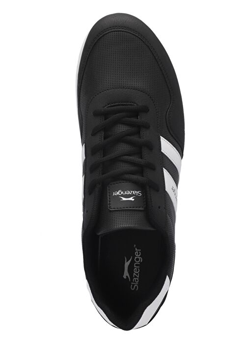 Slazenger OMEGA IN Büyük Beden Erkek Sneaker Ayakkabı Siyah / Beyaz - Görsel 6