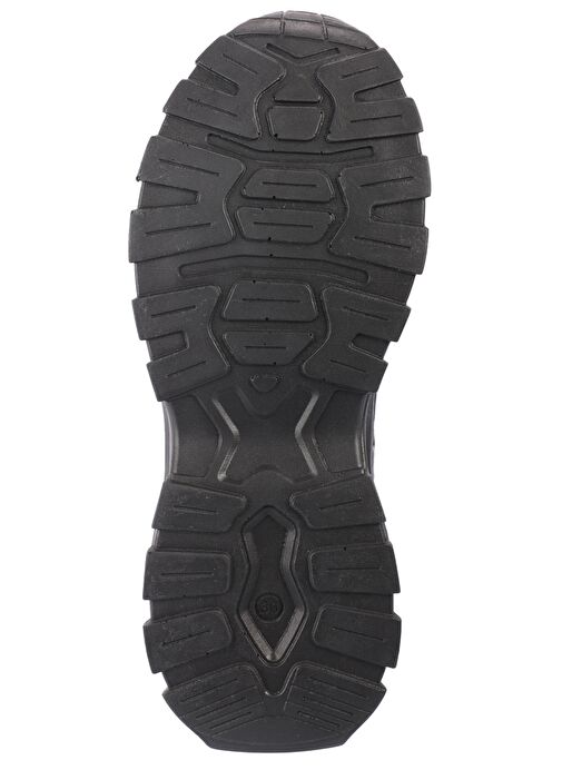 Slazenger ZAK Kadın Sneaker Ayakkabı Siyah Rugan - Görsel 8