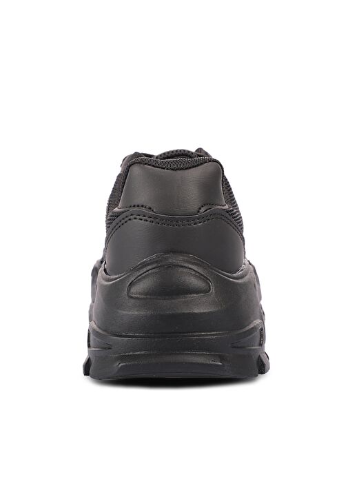Slazenger ZAK Kadın Sneaker Ayakkabı Siyah Rugan - Görsel 7