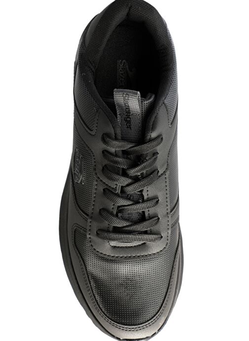 Slazenger ENRICA Erkek Sneaker Ayakkabı Siyah / Siyah - Görsel 6