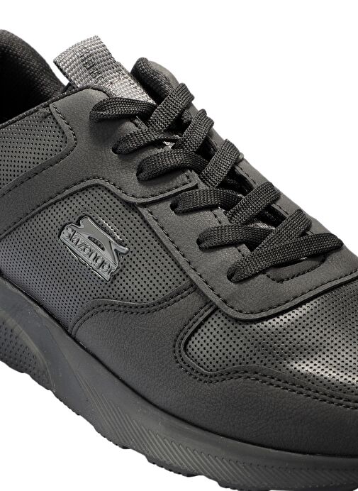 Slazenger ENRICA Erkek Sneaker Ayakkabı Siyah / Siyah - Görsel 5