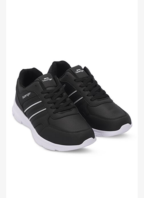 Slazenger ECKHARD I Erkek Sneaker Ayakkabı Siyah / Beyaz - Görsel 2