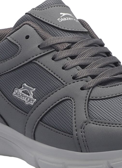 Slazenger PERA Erkek Sneaker Ayakkabı Koyu Gri - Görsel 5