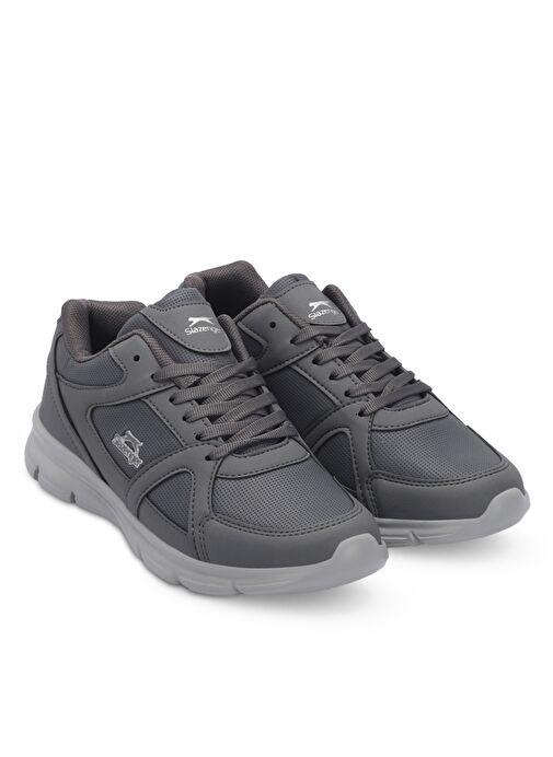 Slazenger PERA Erkek Sneaker Ayakkabı Koyu Gri - Görsel 3