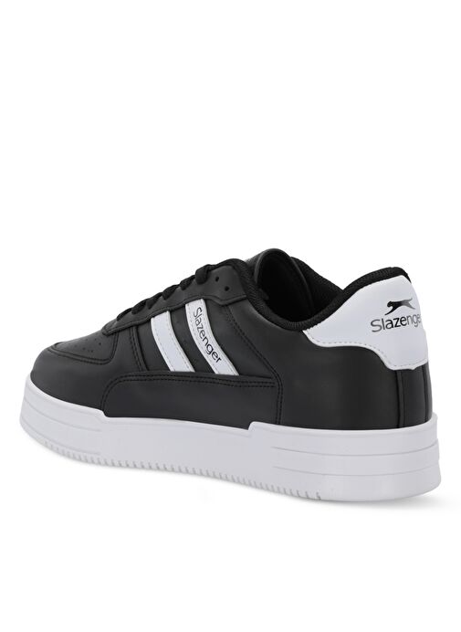 Slazenger CAMP IN Erkek Sneaker Ayakkabı Siyah / Beyaz - Görsel 4