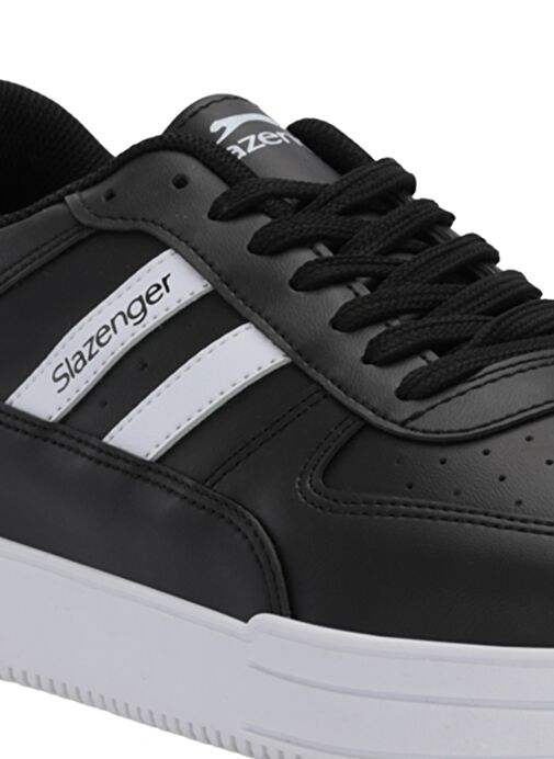 Slazenger CAMP IN Erkek Sneaker Ayakkabı Siyah / Beyaz - Görsel 5