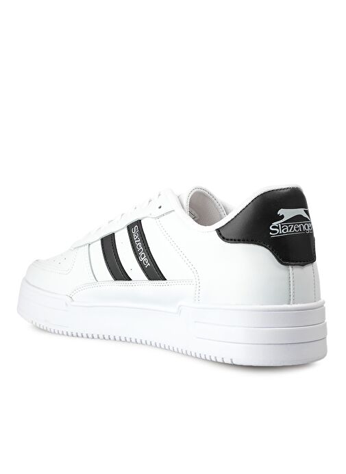 Slazenger CAMP IN Kadın Sneaker Ayakkabı Beyaz / Siyah - Görsel 4
