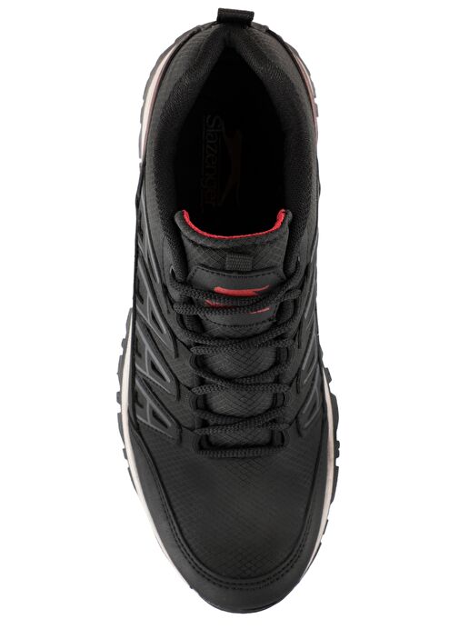 Slazenger KIERA I Kadın Sneaker Ayakkabı Siyah / Kırmızı - Görsel 6