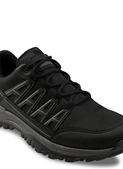 Slazenger KIERA I Kadın Sneaker Ayakkabı Siyah / Koyu Gri - Görsel 5