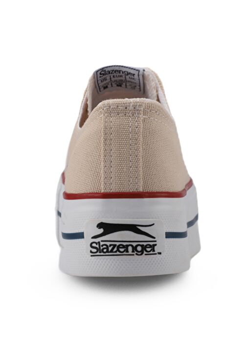 Slazenger SUPER I Kadın Sneaker Ayakkabı Bej - Görsel 7