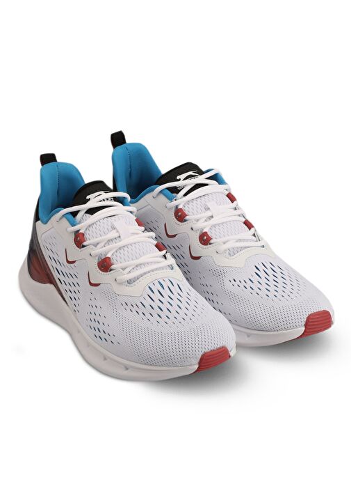 Slazenger WASSA Erkek Sneaker Ayakkabı Beyaz / Kırmızı - Görsel 3