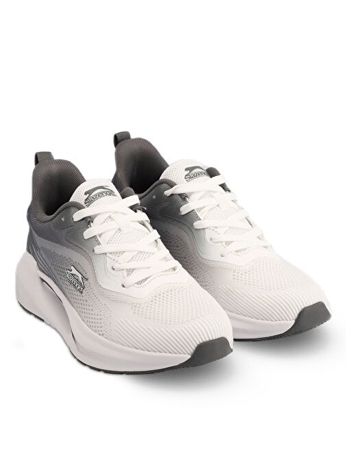 Slazenger WEMBA Erkek Sneaker Ayakkabı Beyaz / Füme - Görsel 3