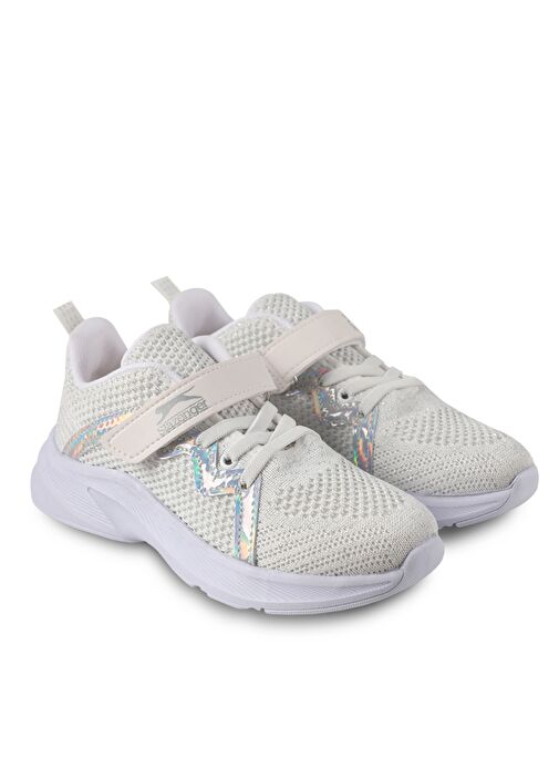 Slazenger ADA I Kız Çocuk Sneaker Ayakkabı Beyaz - Görsel 3