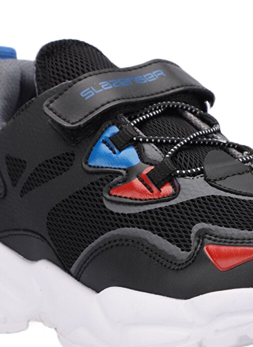 Slazenger KAJAL I Erkek Çocuk Sneaker Ayakkabı Siyah - Görsel 5