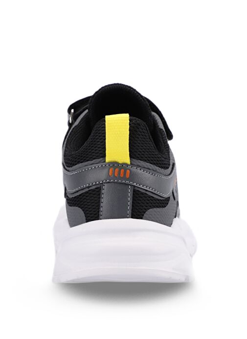 Slazenger KAJAL I Erkek Çocuk Sneaker Ayakkabı Koyu Gri / Siyah - Görsel 7