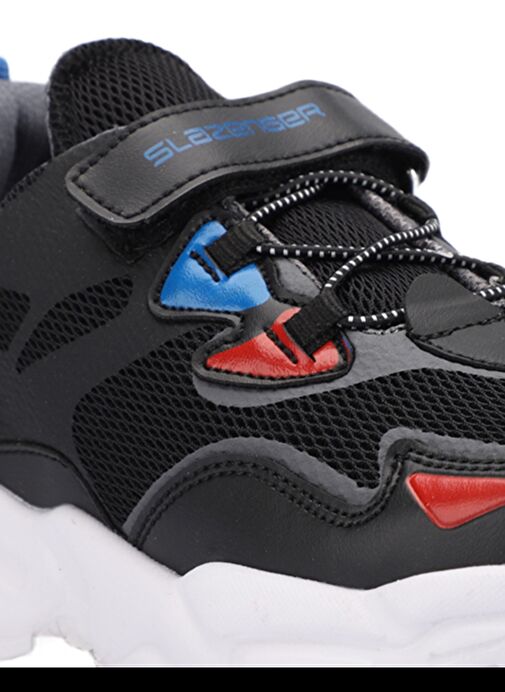 Slazenger KAJAL I Erkek Çocuk Sneaker Ayakkabı Siyah - Görsel 5