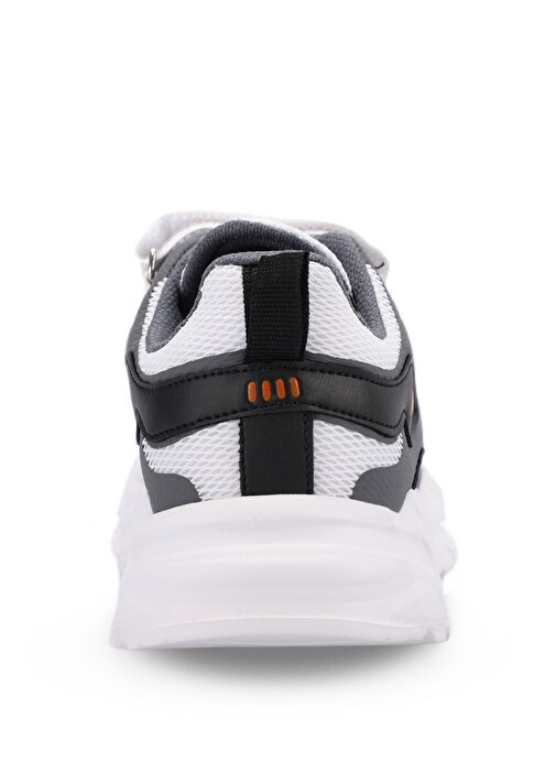 Slazenger KAJAL I Kız Çocuk Sneaker Ayakkabı Beyaz / Siyah - Görsel 8