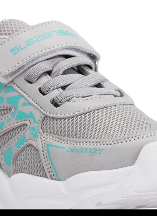 Slazenger KANNER I Kız Çocuk Sneaker Ayakkabı Gri / Pembe - Görsel 5