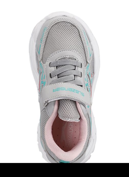 Slazenger KANNER I Kız Çocuk Sneaker Ayakkabı Gri / Pembe - Görsel 6