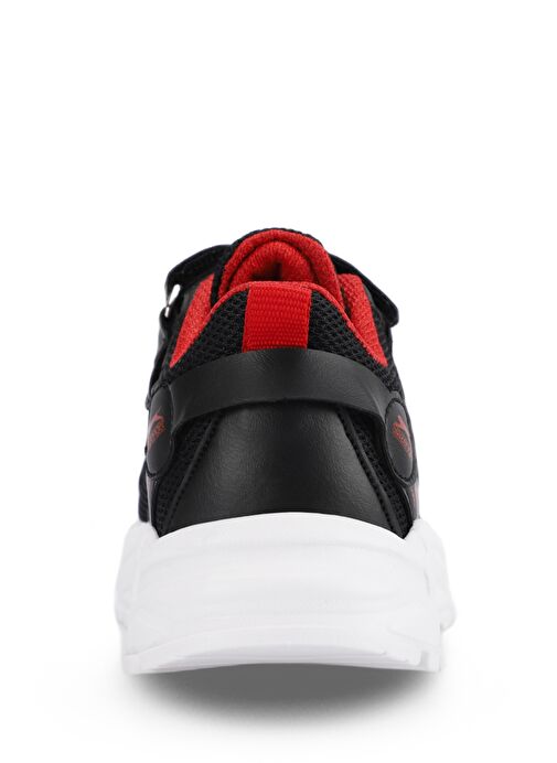 Slazenger KANNER Erkek Çocuk Sneaker Ayakkabı Siyah / Kırmızı - Görsel 7
