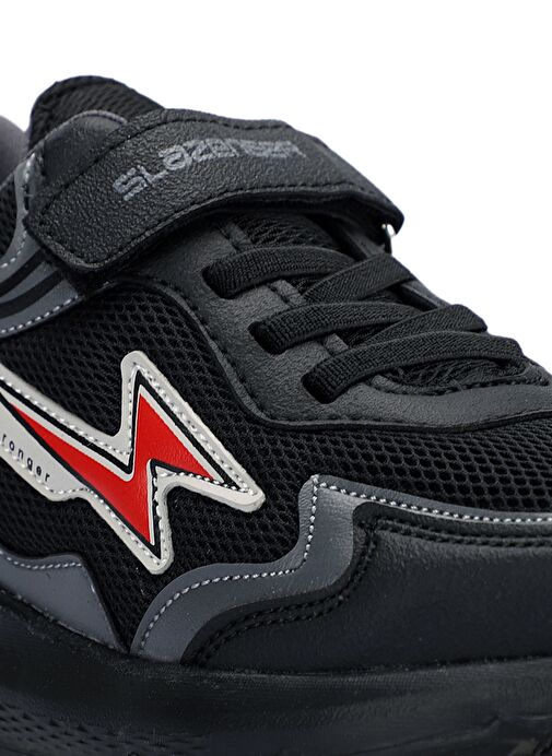 Slazenger KAORU IN Erkek Çocuk Sneaker Ayakkabı Siyah - Görsel 5