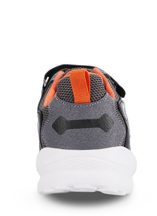 Slazenger KAORU IN Erkek Çocuk Sneaker Ayakkabı Koyu Gri / Turuncu - Görsel 7