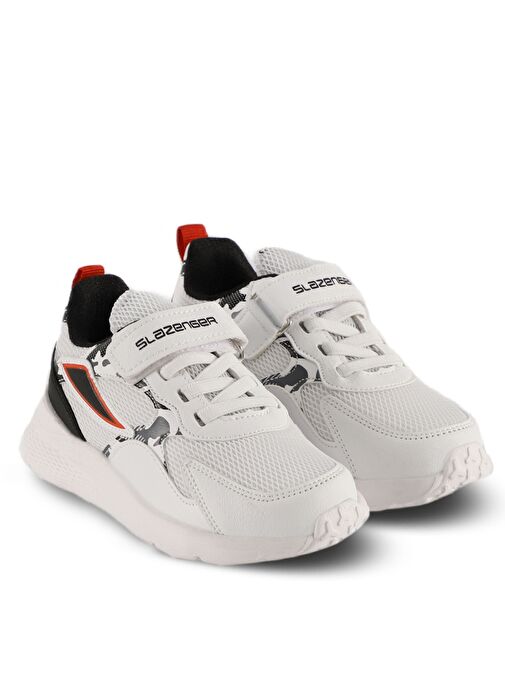 Slazenger KASHI KTN Kız Çocuk Sneaker Ayakkabı Beyaz - Görsel 3